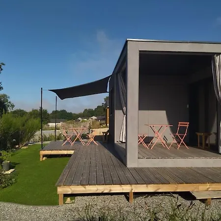 Cottage Nature Piscine Partagee Vue Vilaine Arzal Extérieur photo