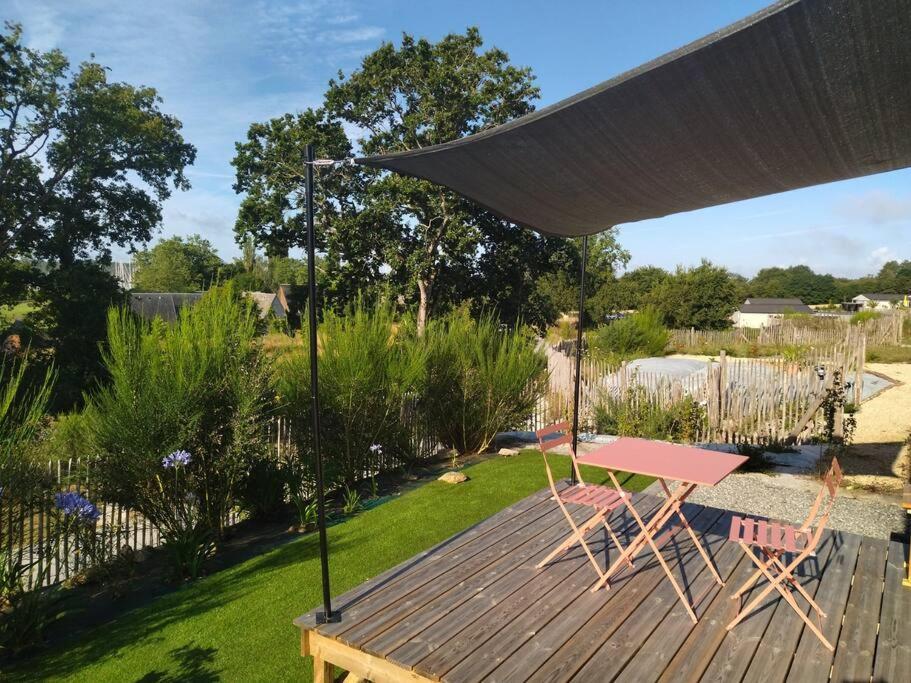 Nature Piscine Partagee Vue Vilaine Ferienhaus *